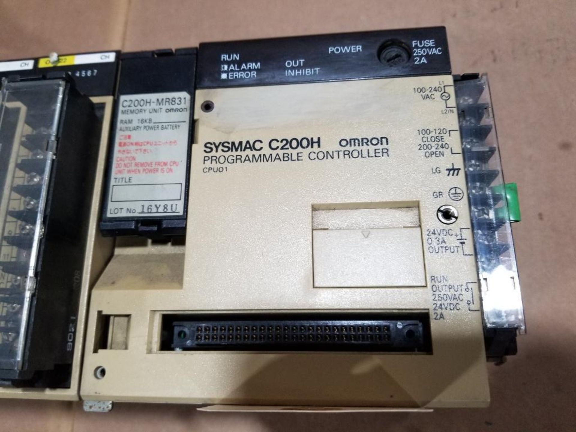 Omron Sysmac C200H programmable controller. - Image 2 of 7