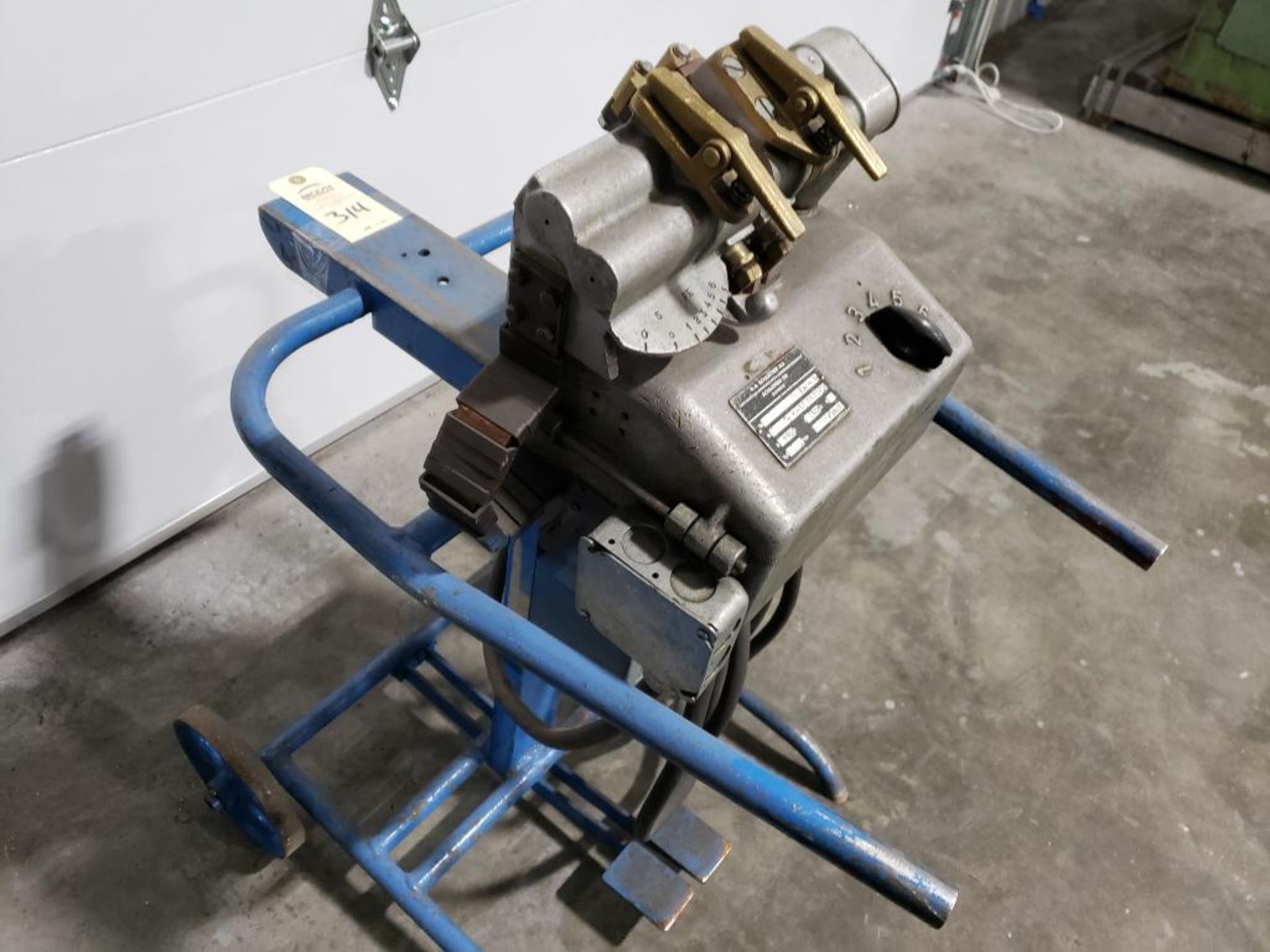 H.A. Schlatter 7kVA portable blade welder. 460v 3 phase. - Image 7 of 12