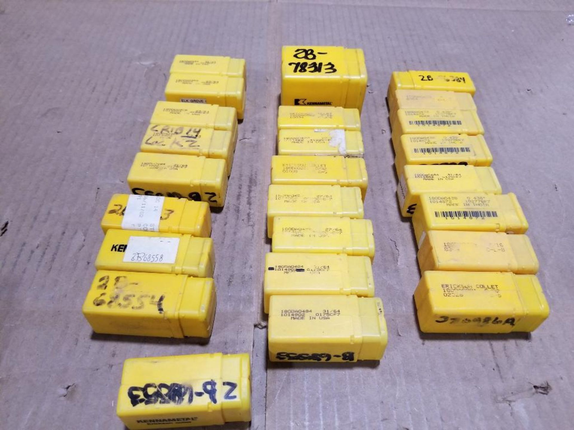 Qty 25 - Assorted Kennametal tooling.