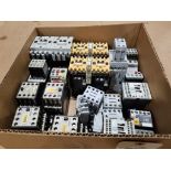 Large assortment of contactors.