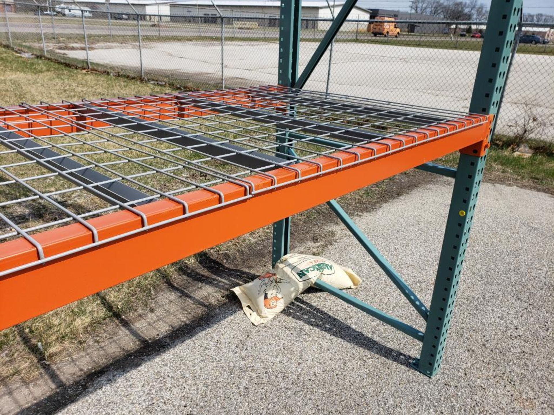 Qty 30 - NEW 96" x 3-1/2" Pallet Rack Teardrop Step Beam,4170lb Cap, Orange. - Image 5 of 11