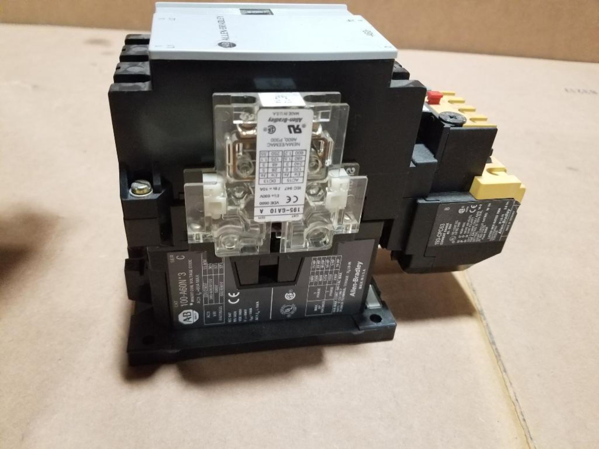 Qty 2 - Allen Bradley A60 contactor. - Image 7 of 9