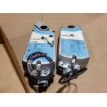 Qty 2 - Siemens actuator. Part number GCA121-1P.