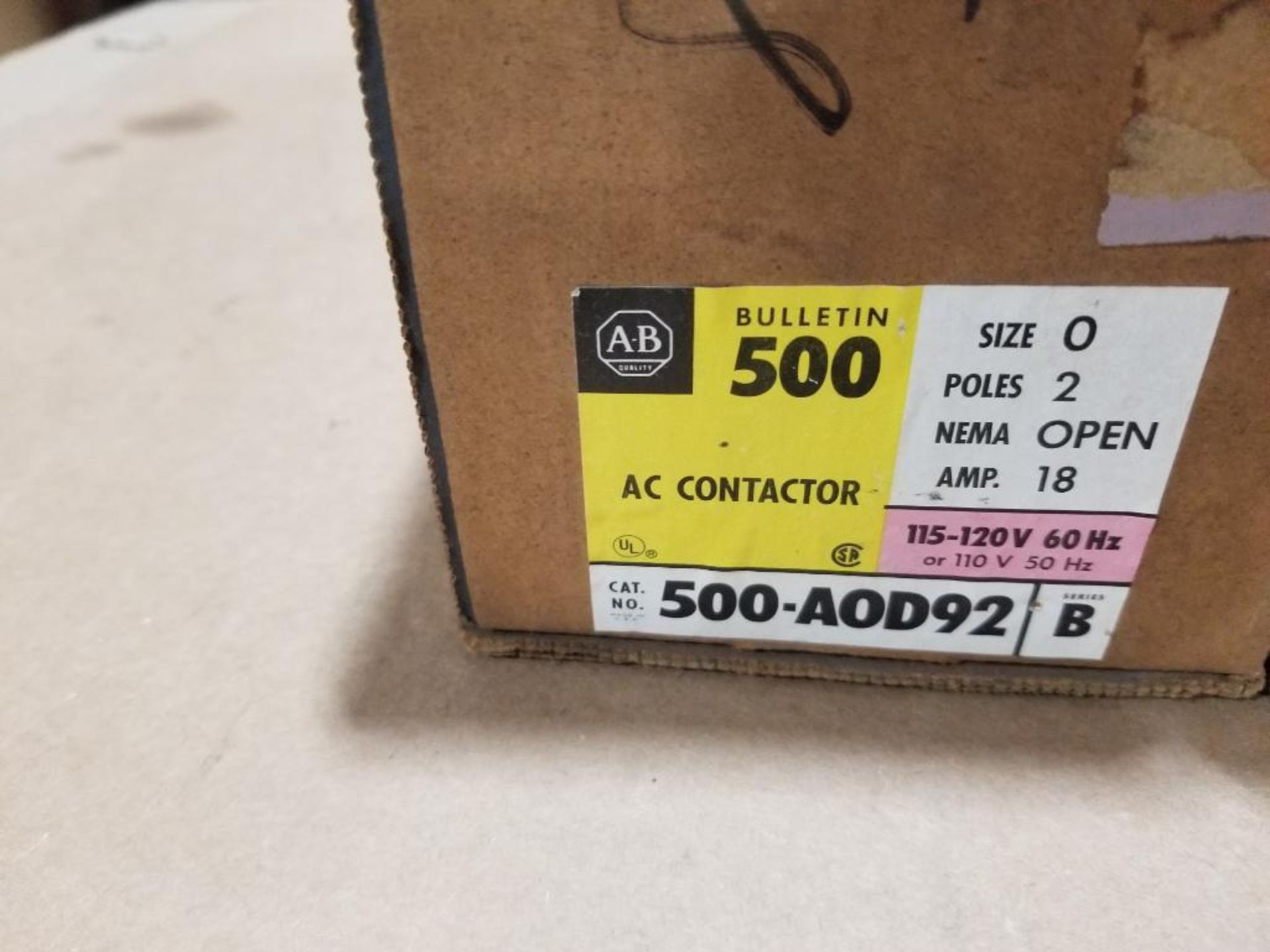 Qty 3 - Allen Bradley contactor. (2) catalog 500-A0D92 and (1) 700-P401A4. - Image 4 of 5
