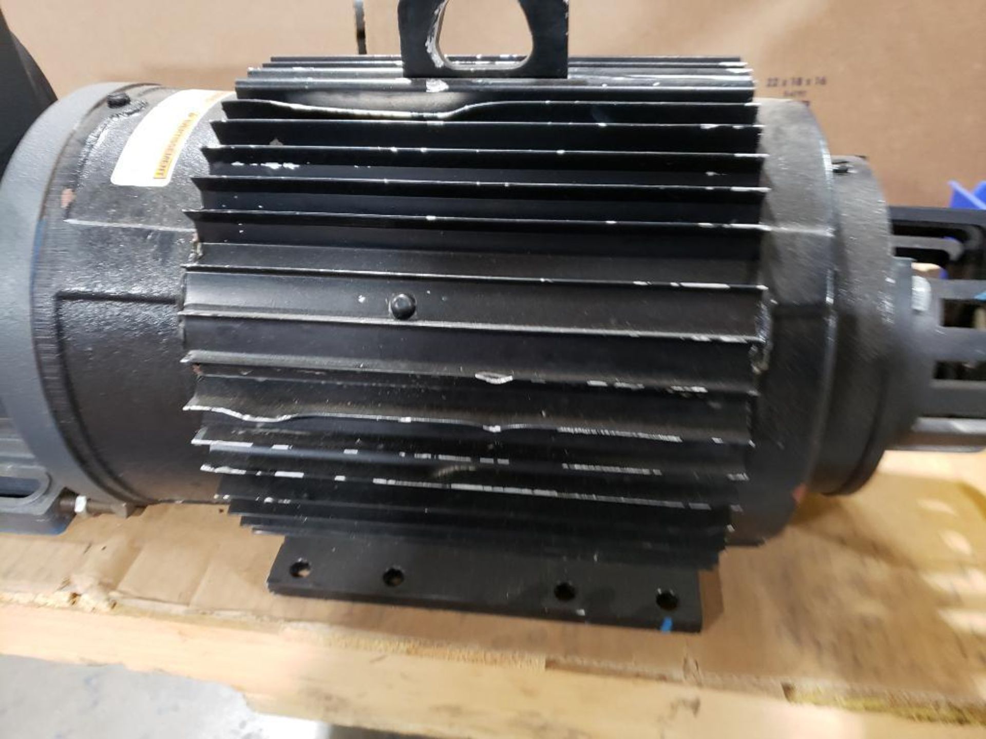 5hp Marathon Electric Black Max motor. Model AVD-184THTL7726FF. 460v 3 phase. 1765rpm. - Image 9 of 11