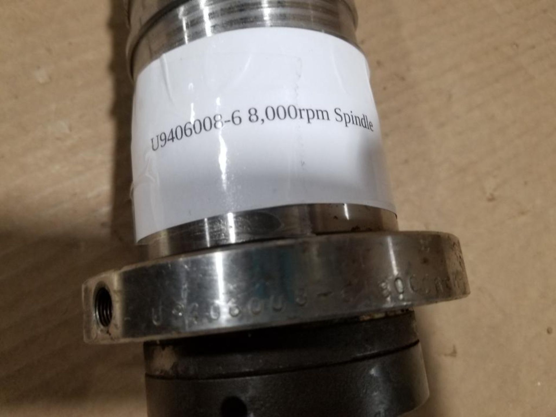 U9406008-6 8000 RPM spindle. - Image 3 of 5