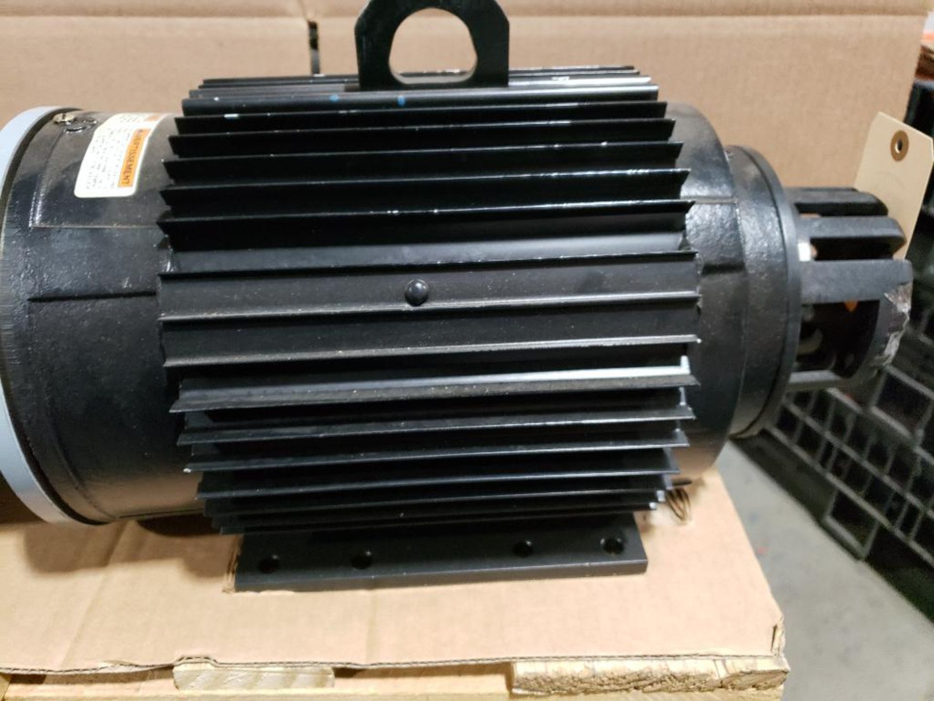 5hp Marathon Electric Black Max motor. Model AVD-184THTL7726FF-L. 460v 3 phase. 1765rpm. - Image 4 of 7