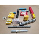 Assorted tooling and consumables.