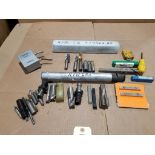 Assorted tooling and consumables.