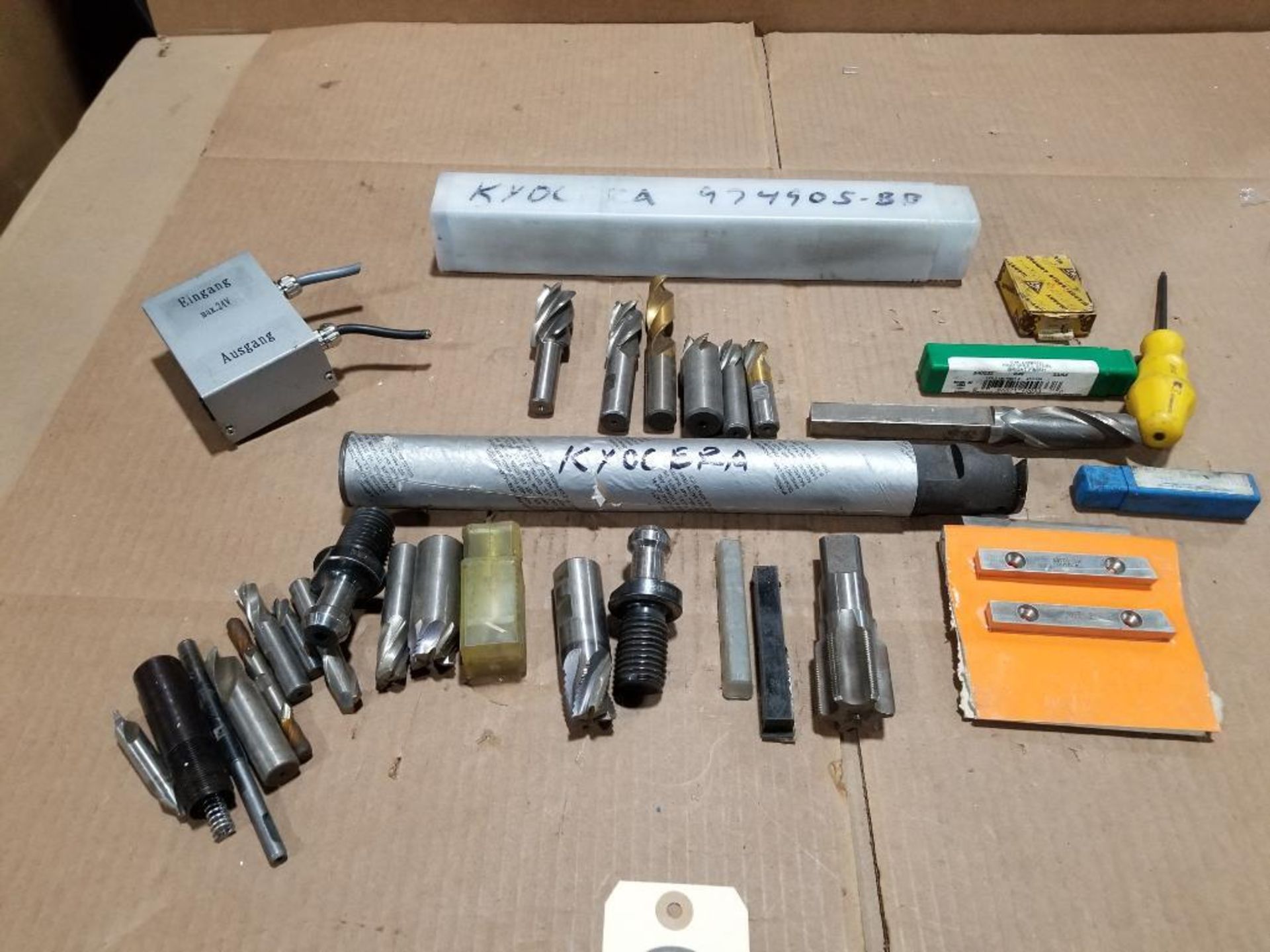 Assorted tooling and consumables.