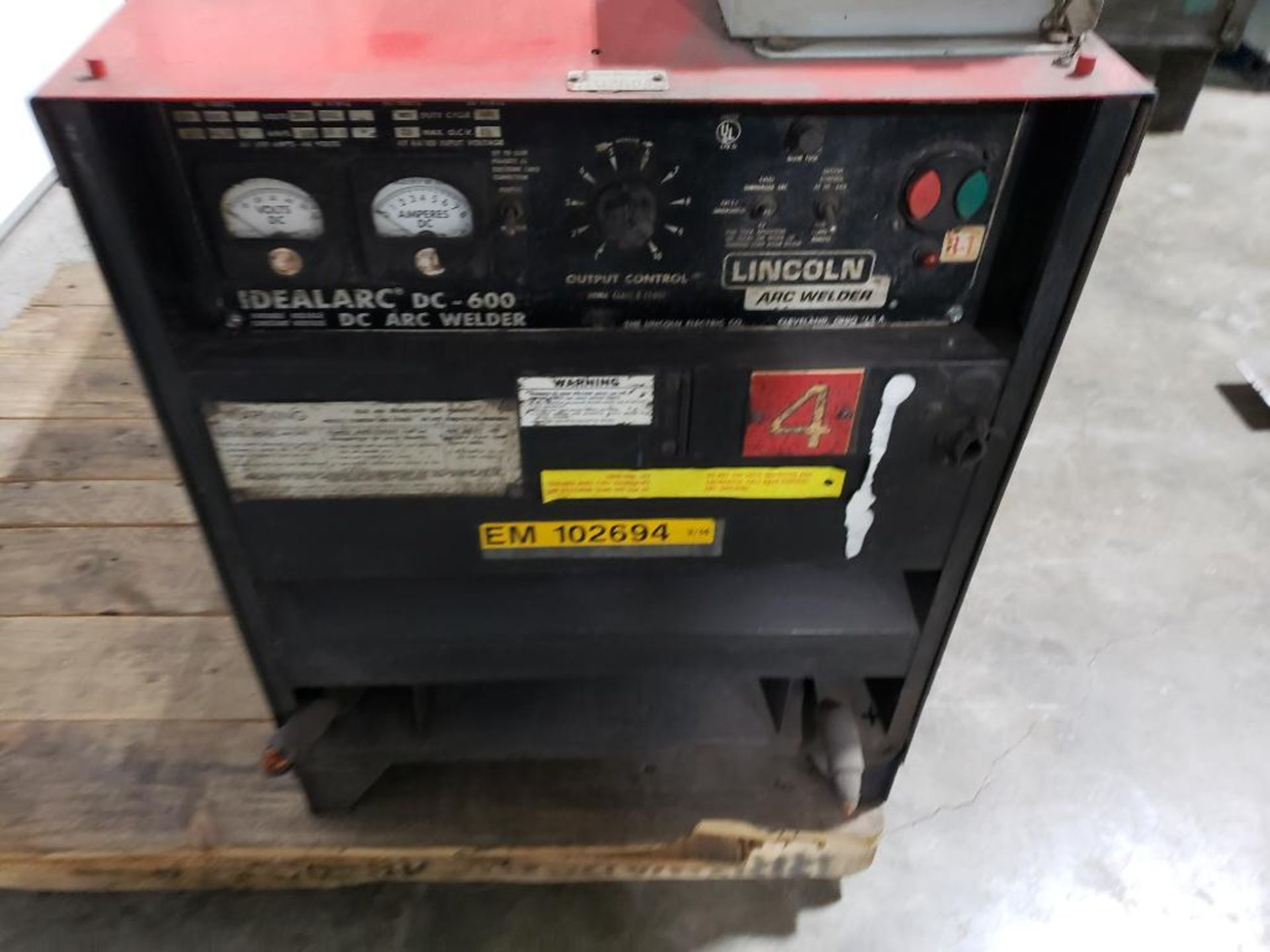 Lincoln Idealarc DC Arc Welder. Model DC-600. 220-230/440-460v 3 phase. - Image 2 of 7