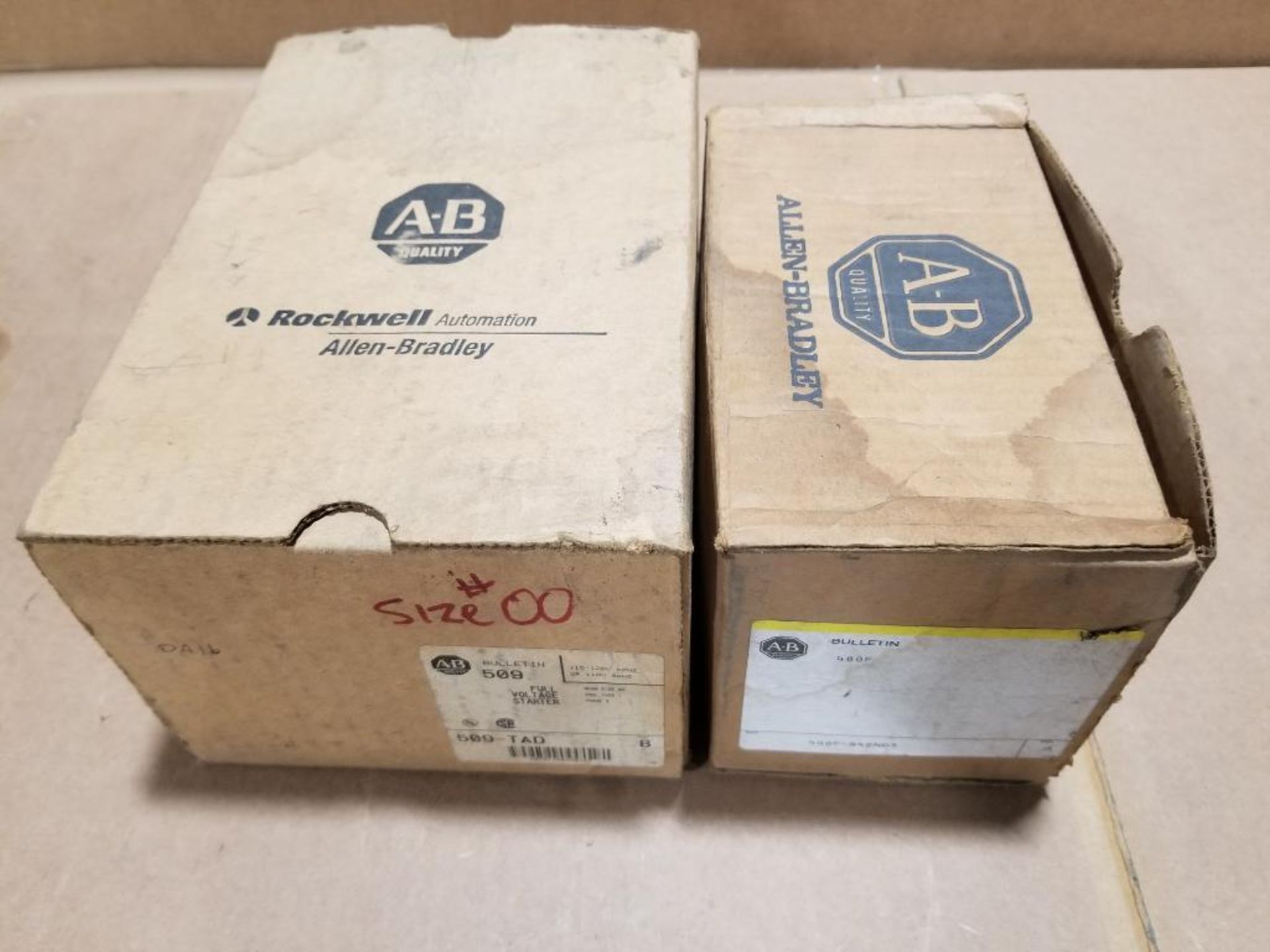 Qty 2 - Allen Bradley starter. Catalog 400F-B40ND3 and 509-TAD. - Image 4 of 6