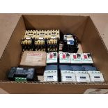 Large assortment of contactors.