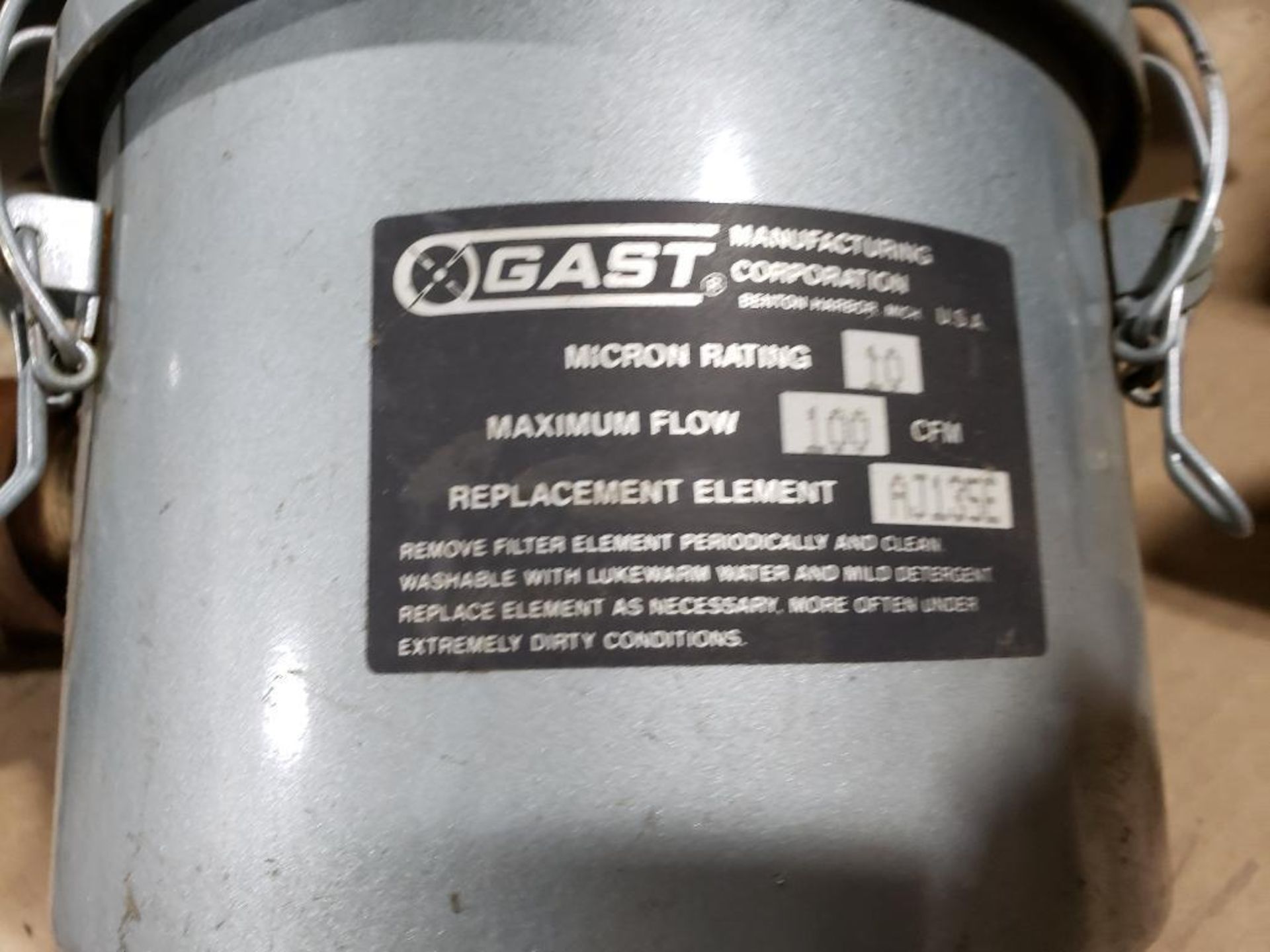 2.5hp Gast Ring Compressor. Model VFC500A-7W. - Image 2 of 9