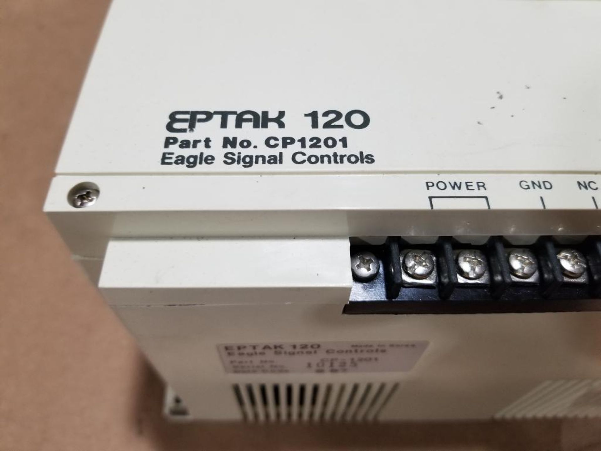 Eagle Signal Controls Eptak 120 PLC. Part number CP1201. - Image 4 of 5
