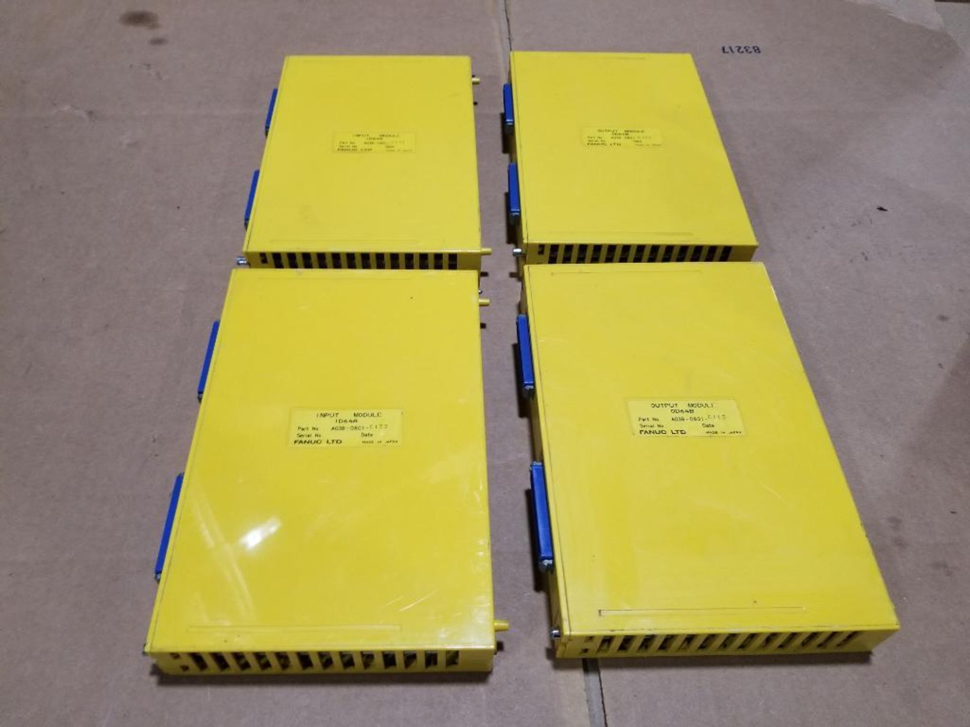 Qty 4 - Fanuc modules.