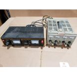 Qty 2 - BK Precision and Lamda bench top power supplies.