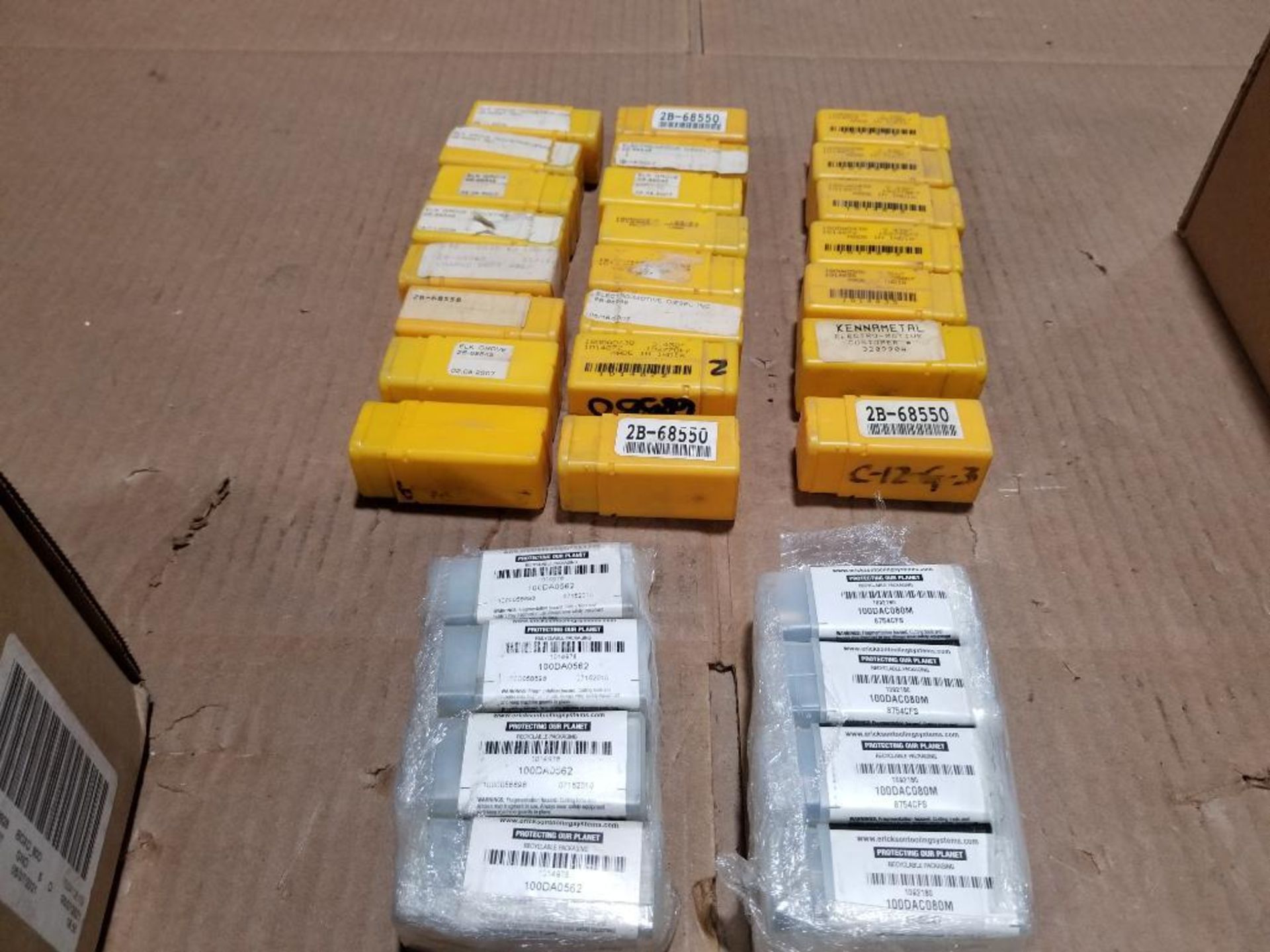 Qty 31 - Assorted Kennametal and Erickson tooling.