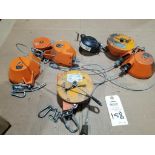 Qty 7 - Assorted tool balancers.