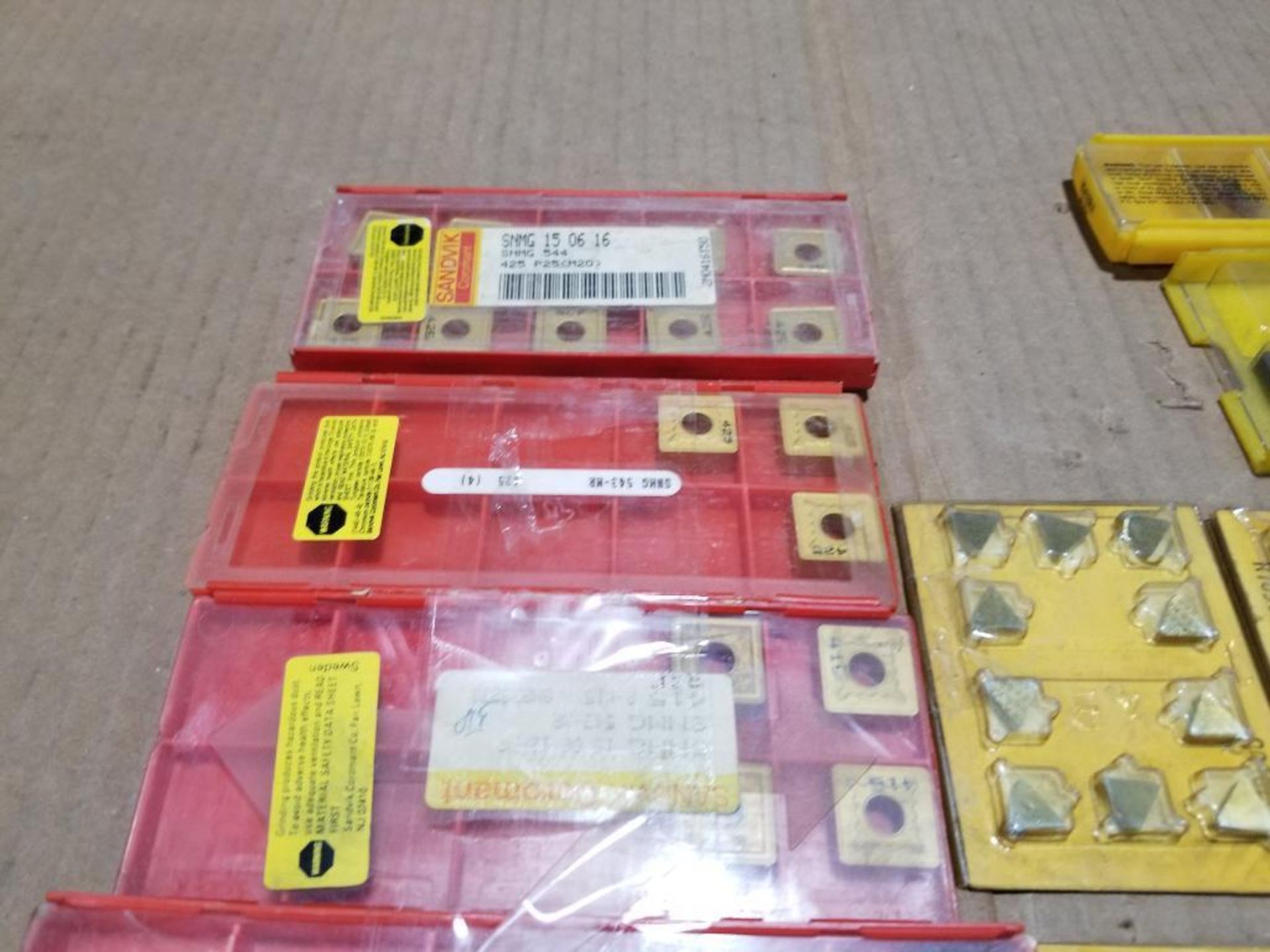 Assorted carbide inserts. - Image 2 of 9