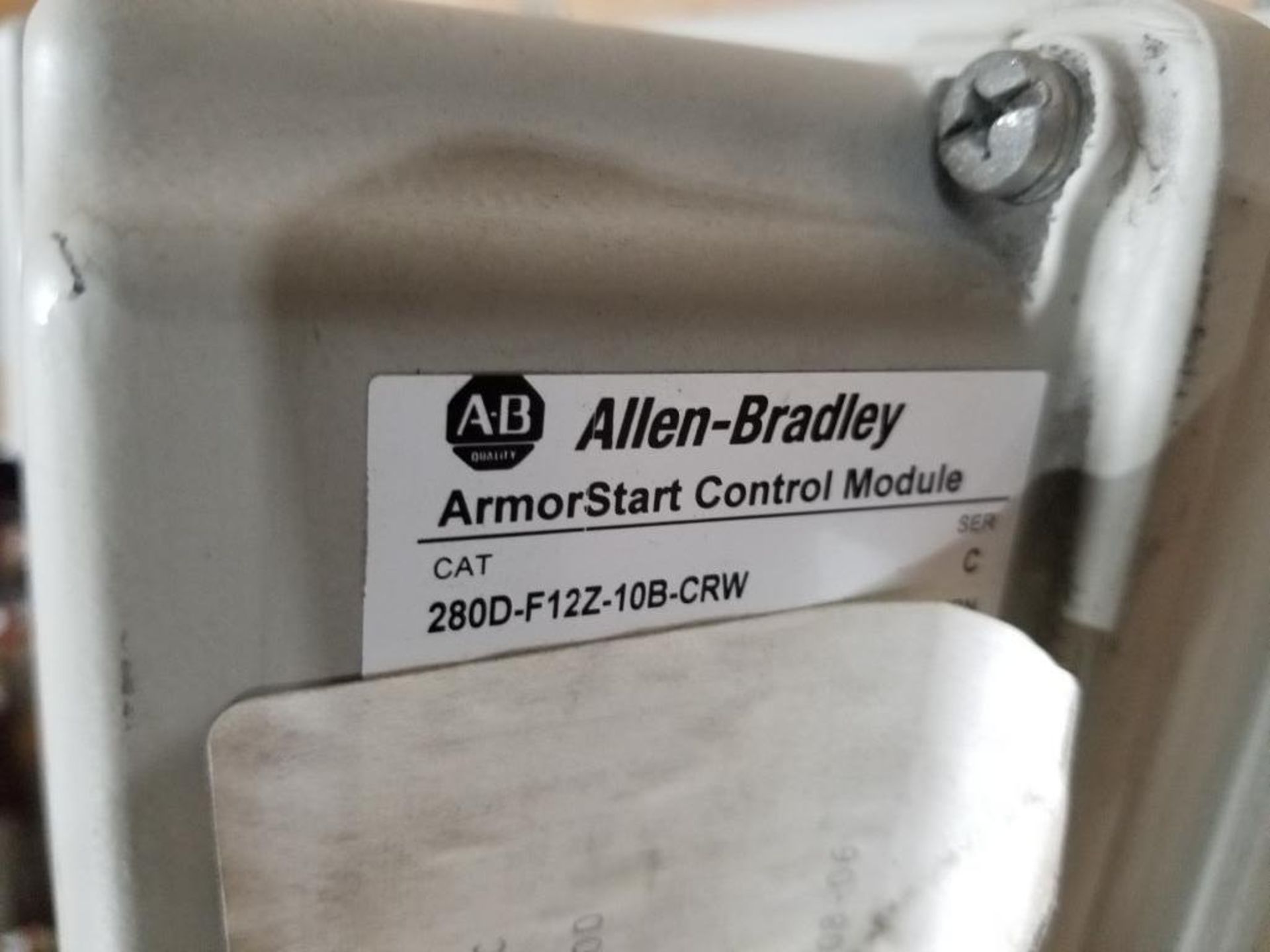 Allen Bradley ArmorStart control. Part number 280D-F12Z-10B-CRW. - Image 7 of 8