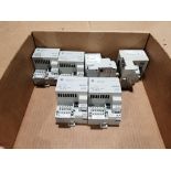 Qty 6 - Allen Bradley Flex block electrical.