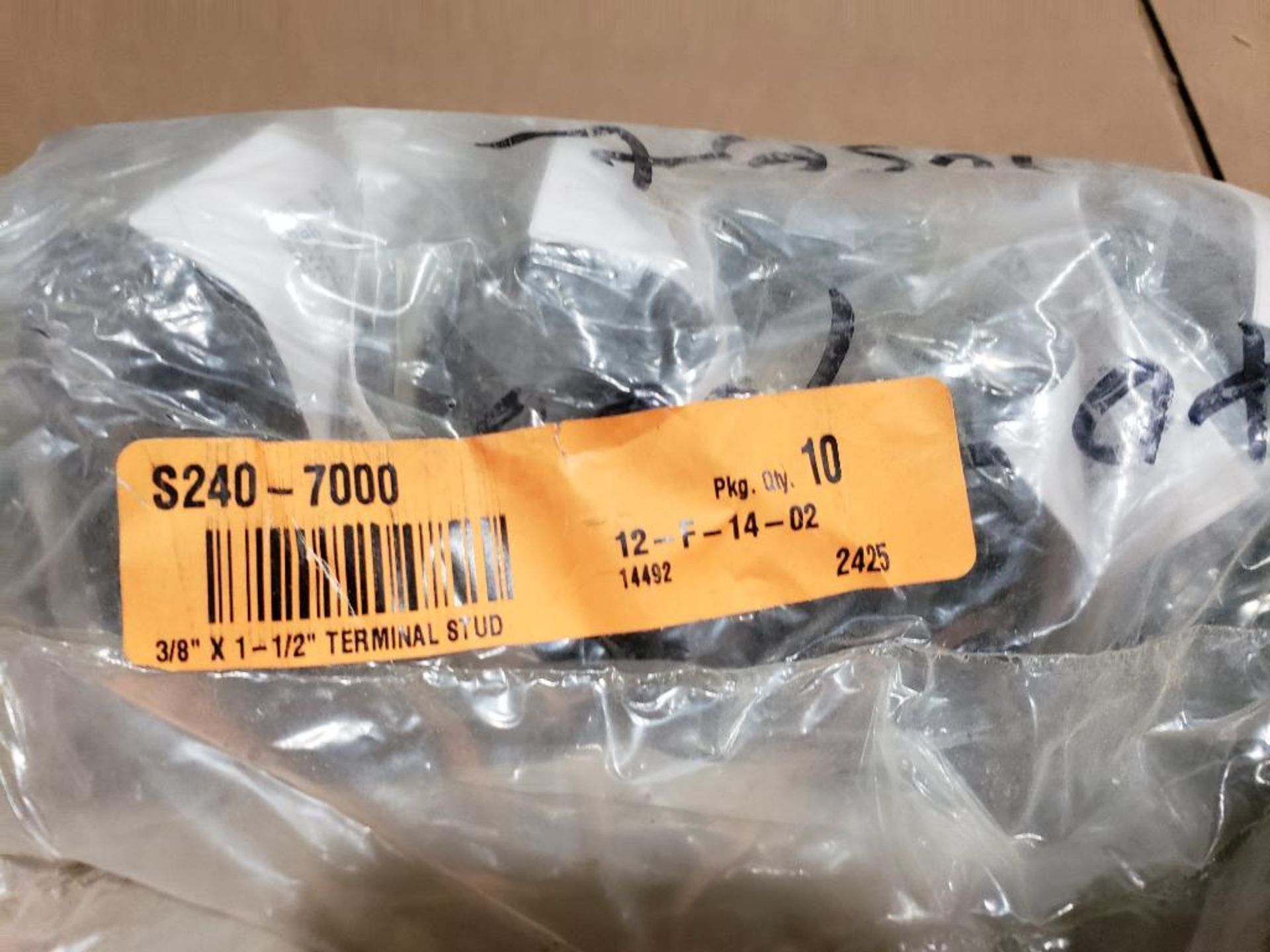 Qty 100 - Riverside single stud battery terminal connector. Part number S240-7000. (10 bags of 10) - Image 3 of 4