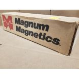 50ft - Magnum Magnetics sheeting roll. 15mil indoor adhesive. 24.375in x 50ft. Part # 15IA50.