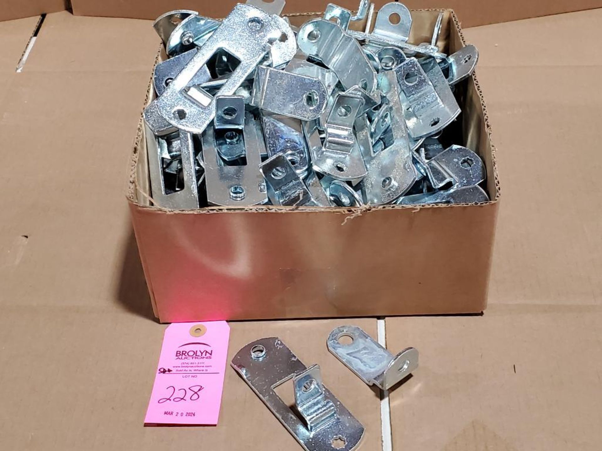 Qty 50 - T-bar trailer latch sets.