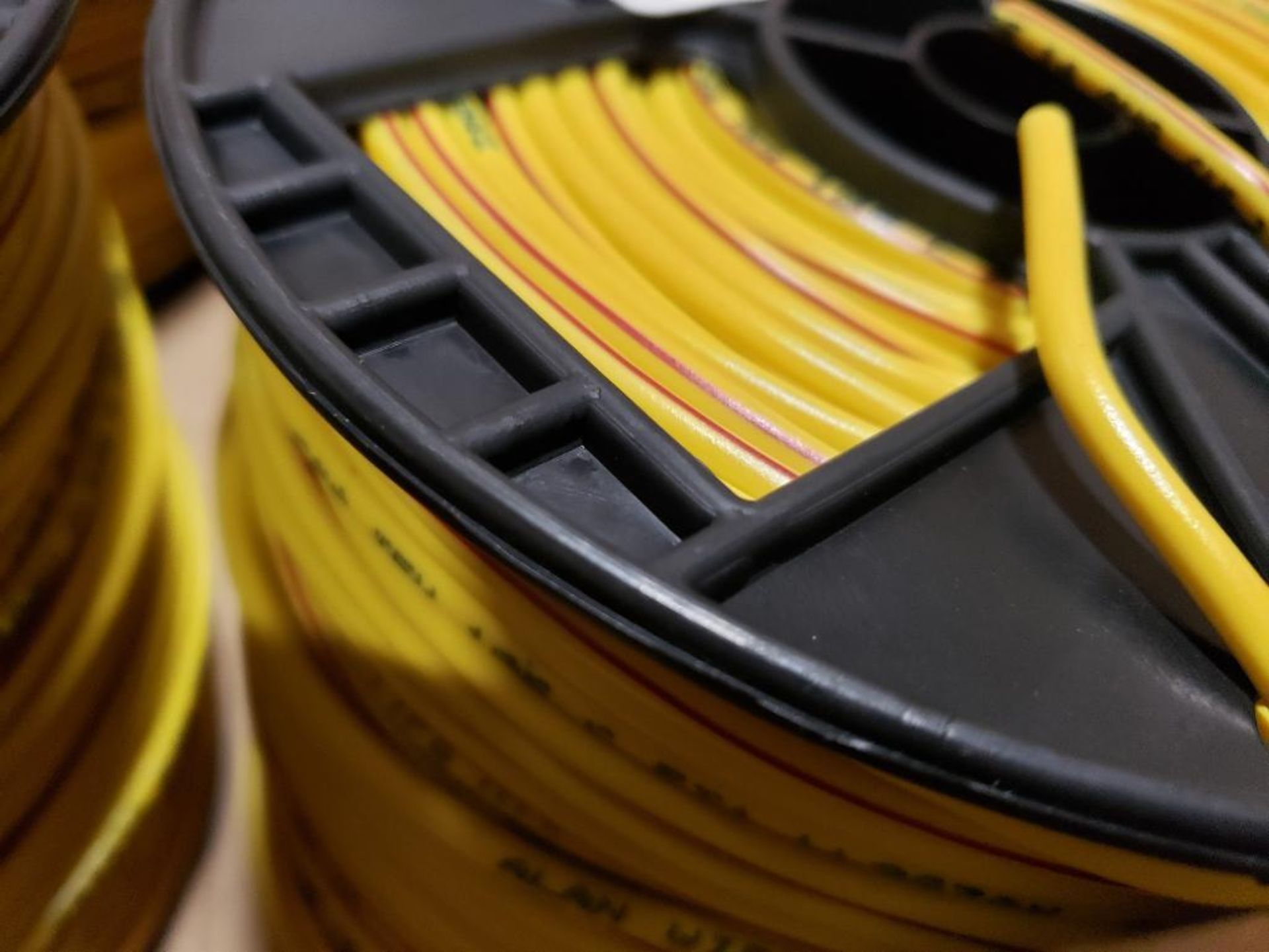 Qty 2000ft - Alan Wire 14awg yellow / red wire. 4 rolls of 500ft. - Image 5 of 5