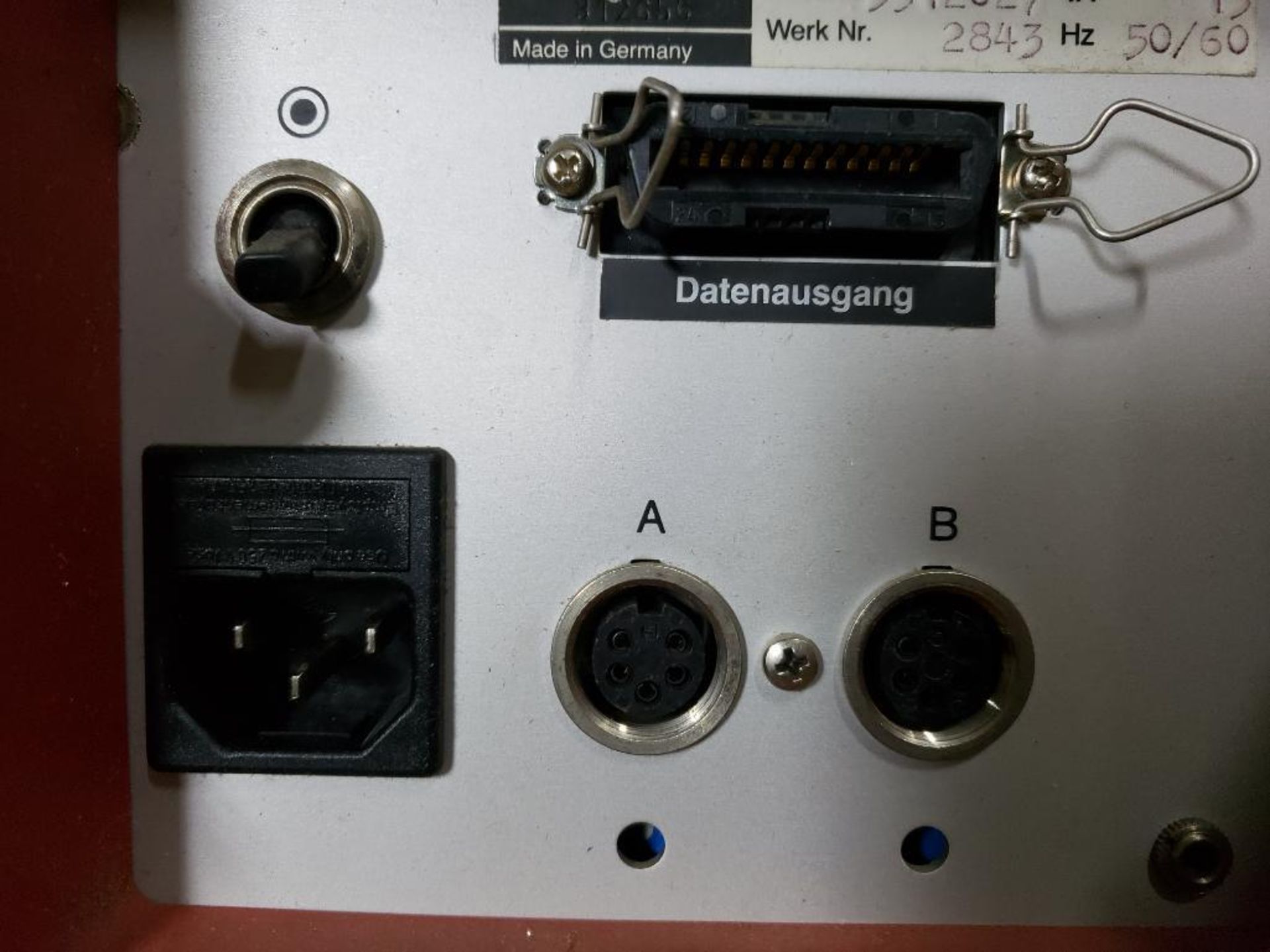 Feinpruf controller. Typ 1202-DZ. - Image 3 of 7