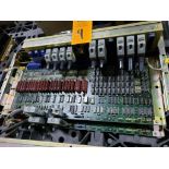 Fanuc control boards and terminal unit. Part number A02B-0060-C560 and A20B-0008-0540.
