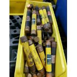 Large assortment of fuses.