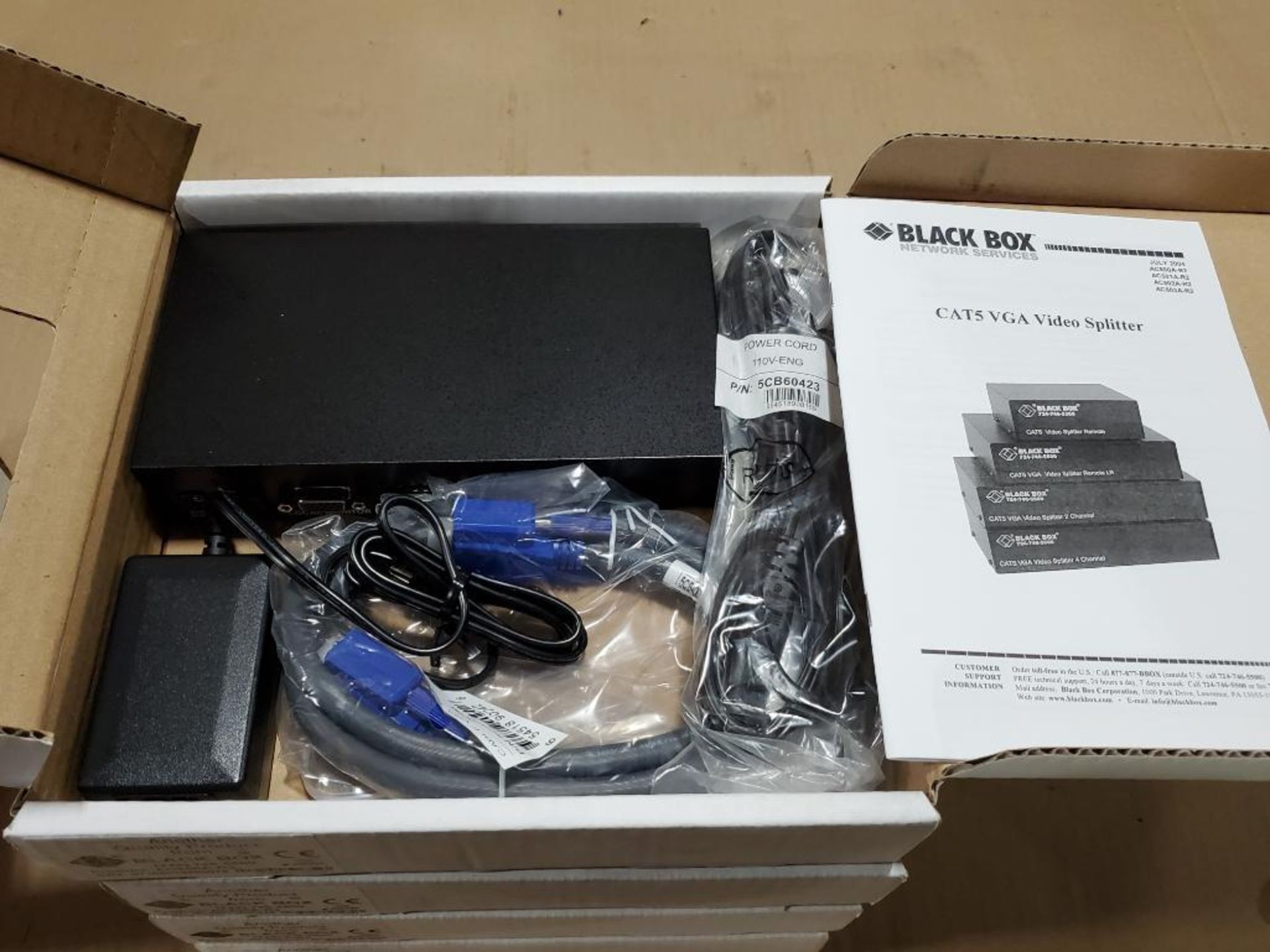 Qty 4 - Black Box. Part number AC500A-R2. - Image 3 of 3