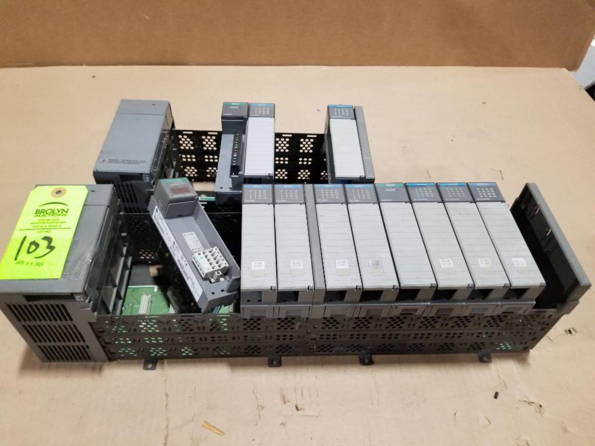 Qty 2 - Allen Bradley SLC500 PLC racks. - Image 7 of 9