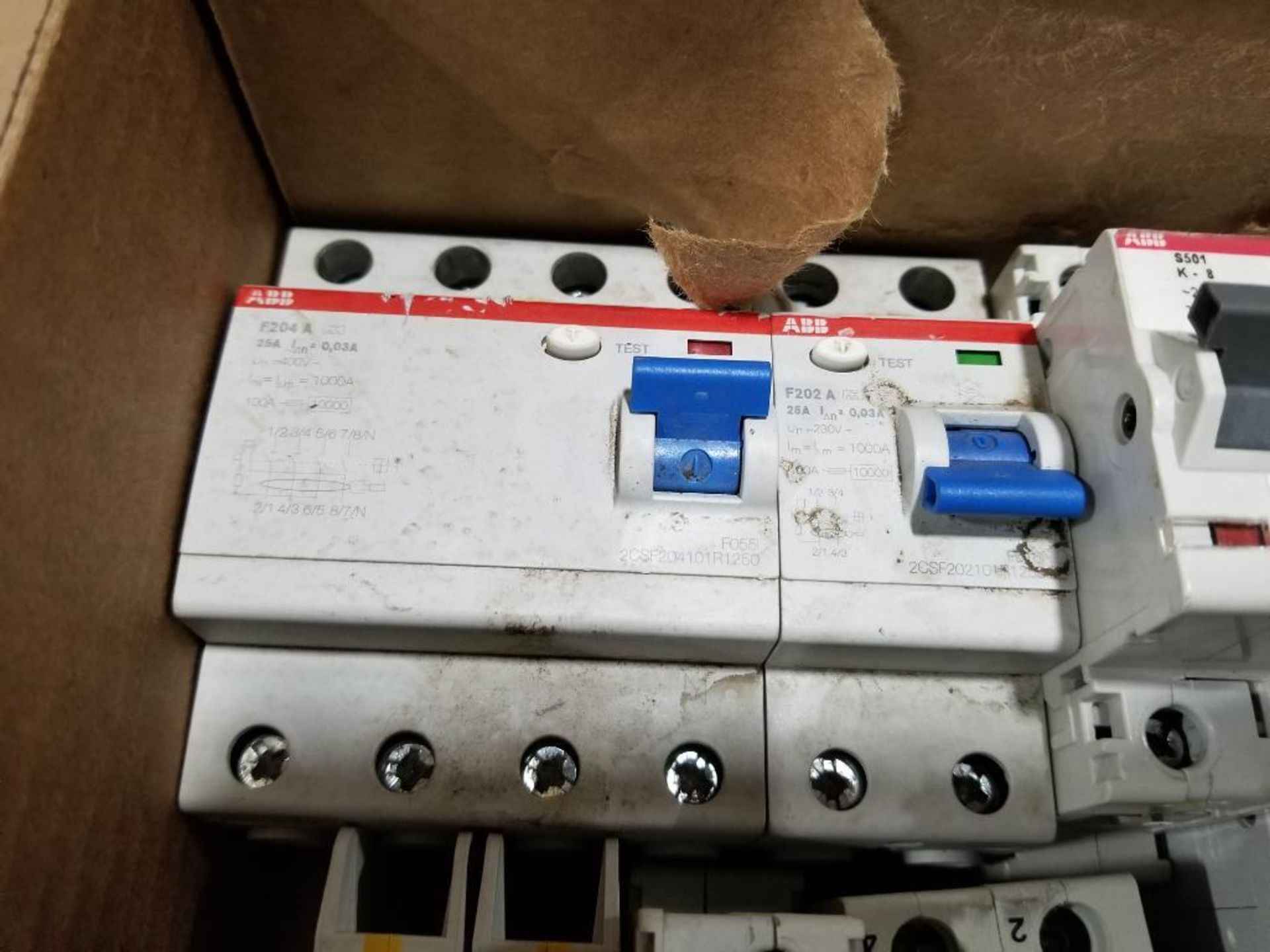 Large assortment of electrical and breakers. - Image 2 of 10