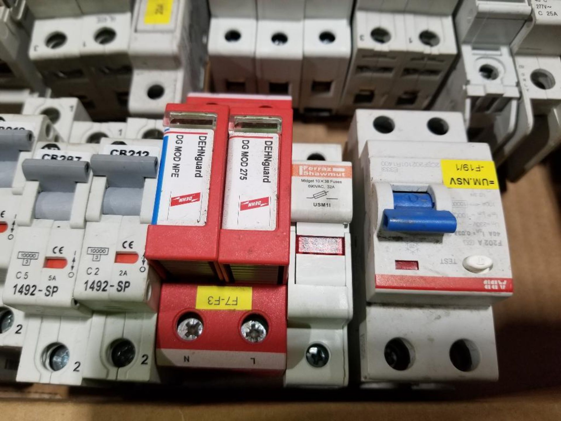 Large assortment of electrical and breakers. - Image 6 of 10