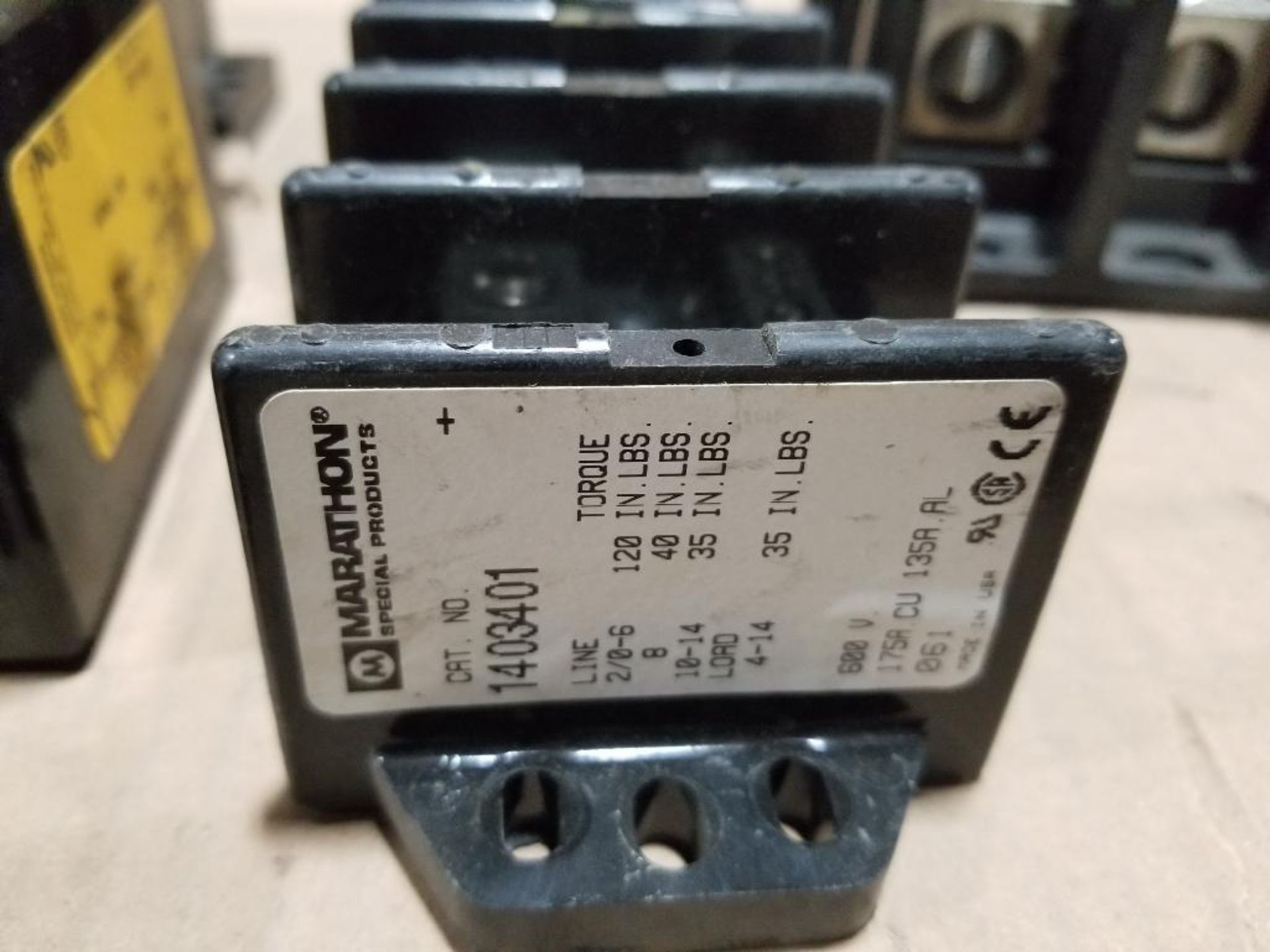 Assorted fuse holders, distribution lugs, and relays. - Image 11 of 15