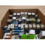 Large assortment of electrical and controls.