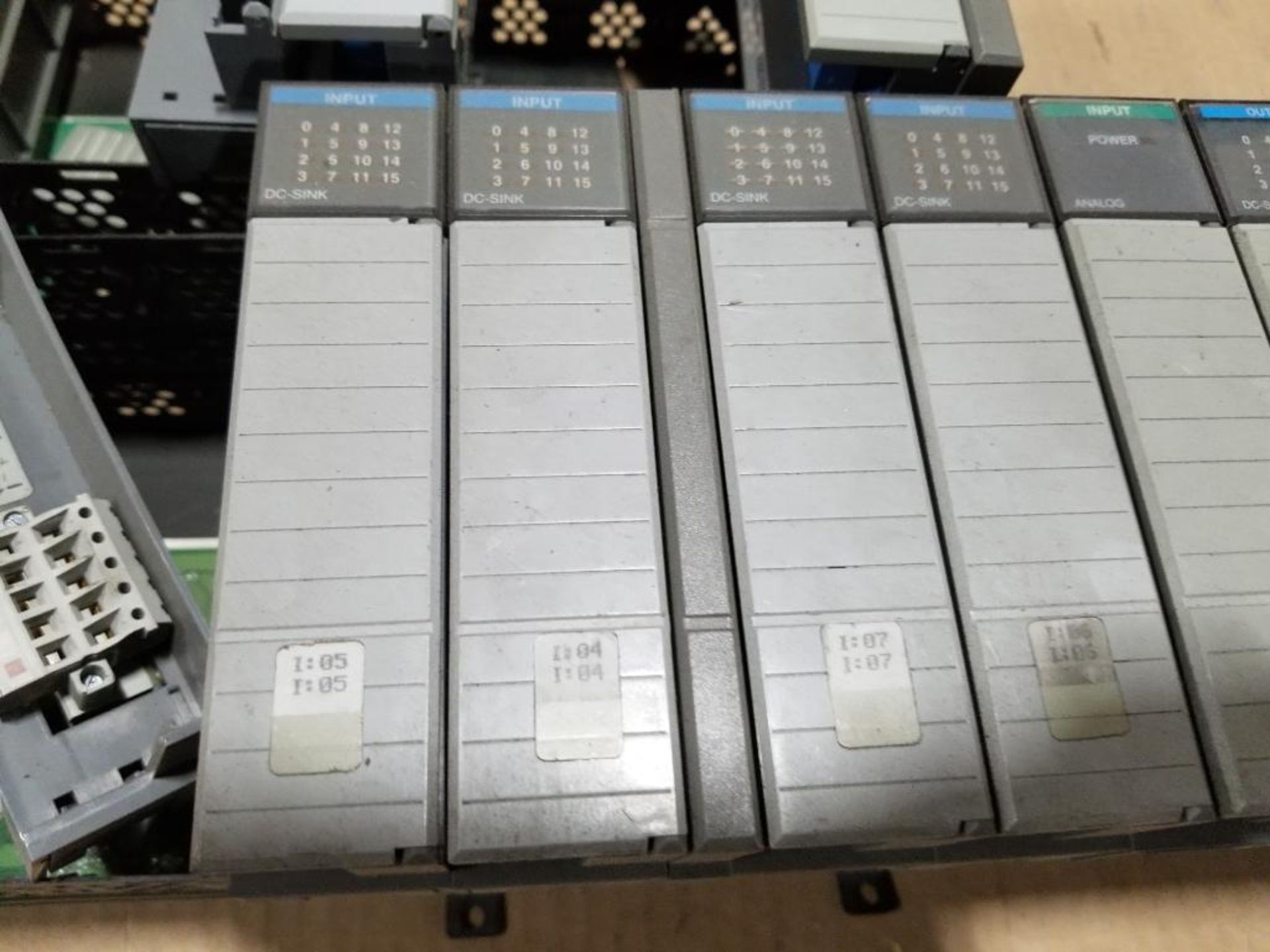 Qty 2 - Allen Bradley SLC500 PLC racks. - Image 3 of 9