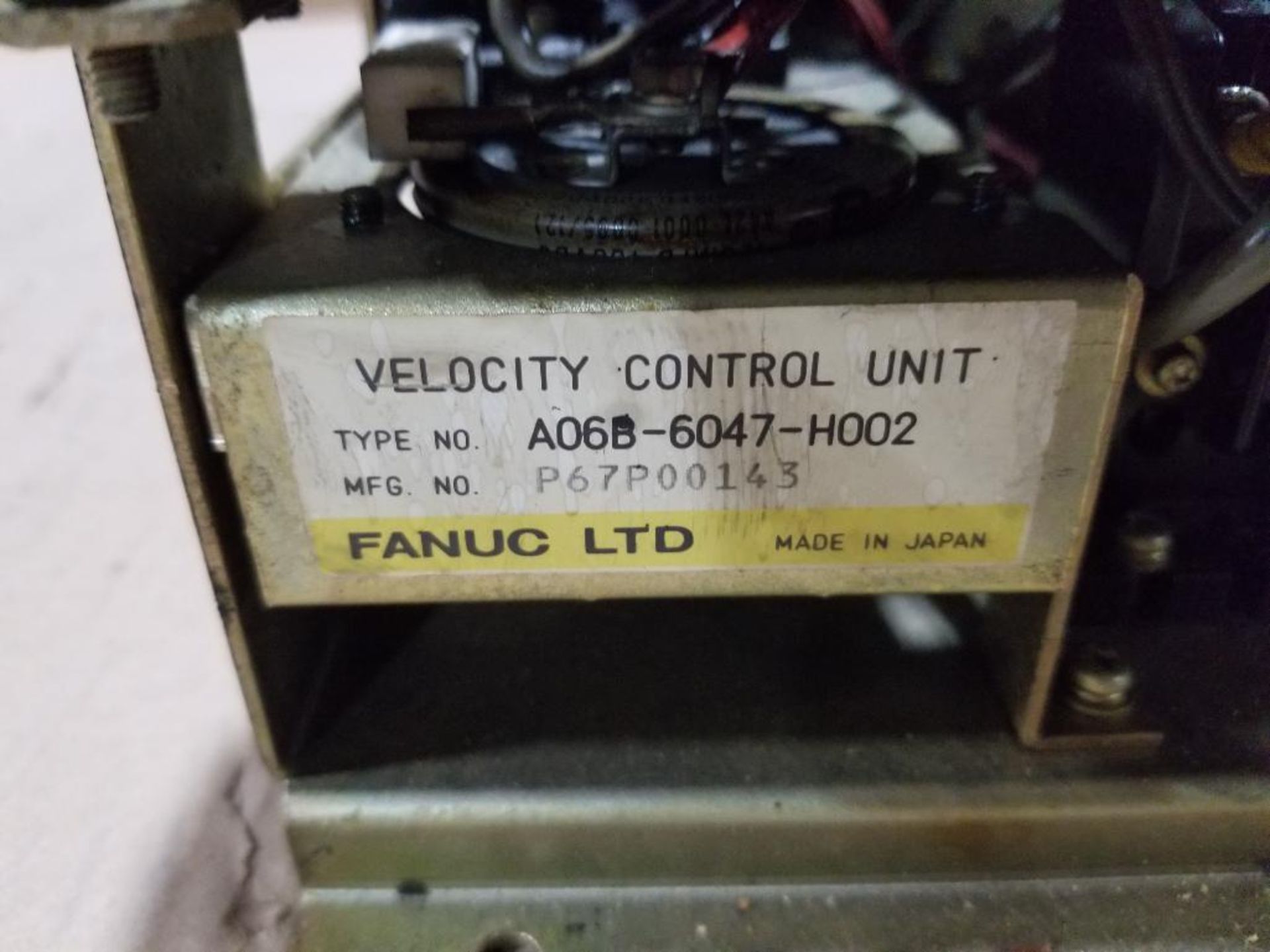 Fanuc velocity control unit. Part number A06B-6047-H002. - Image 2 of 5