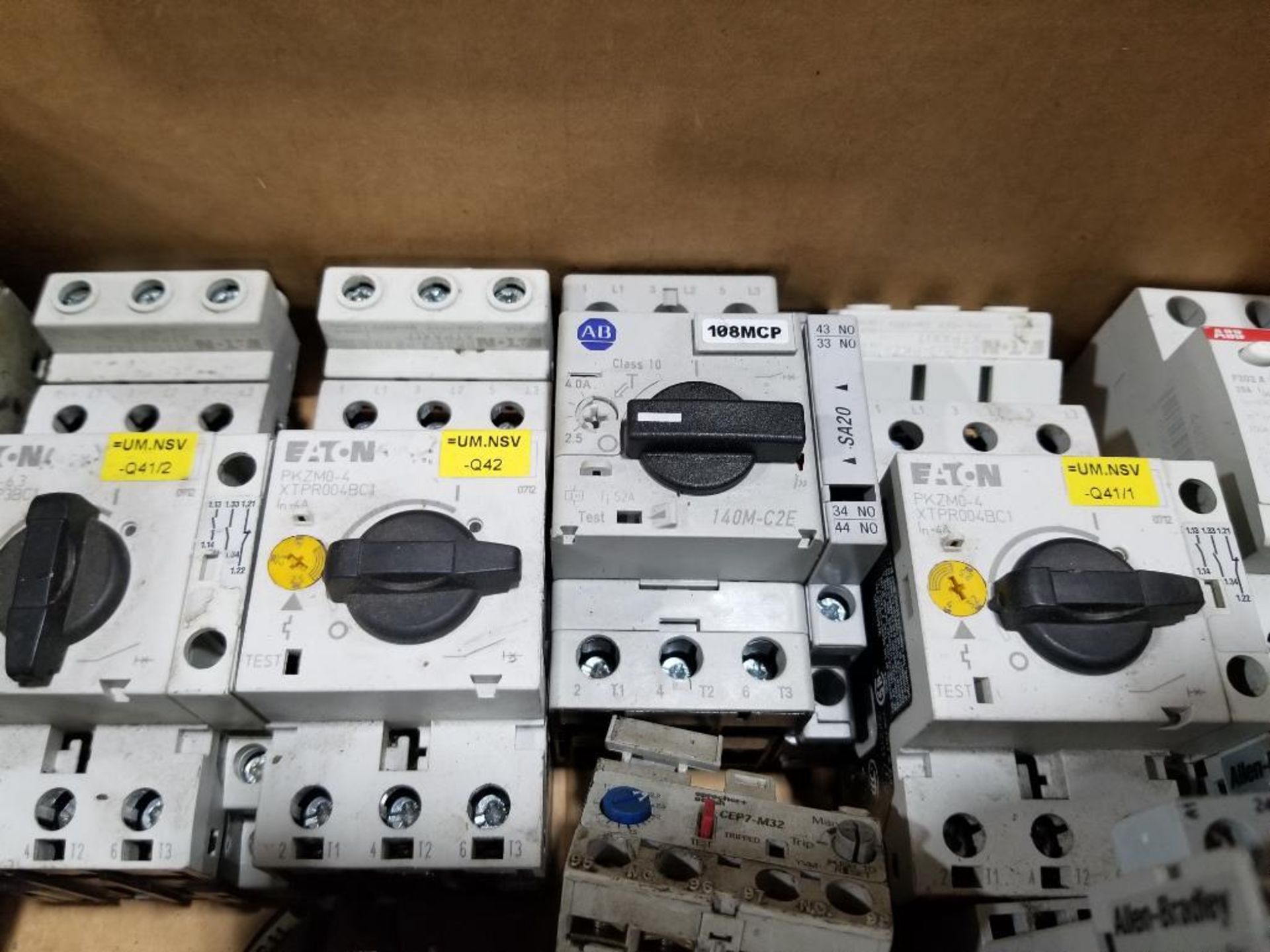 Large assortment of contactors. - Image 3 of 9