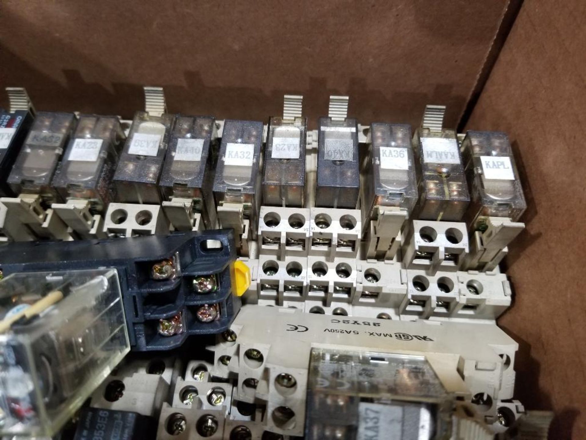 Assorted fuse holders, distribution lugs, and relays. - Image 6 of 15