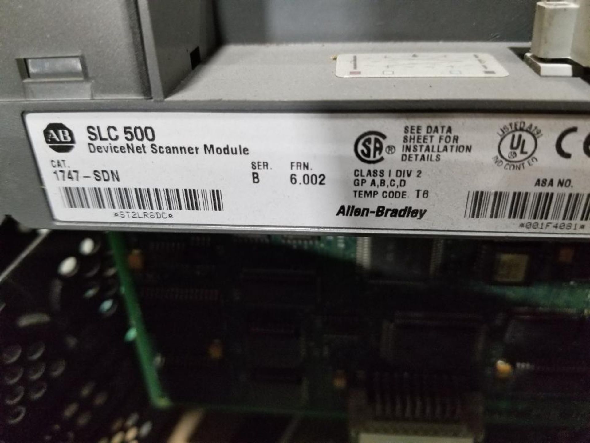 Qty 2 - Allen Bradley SLC500 PLC racks. - Image 2 of 9