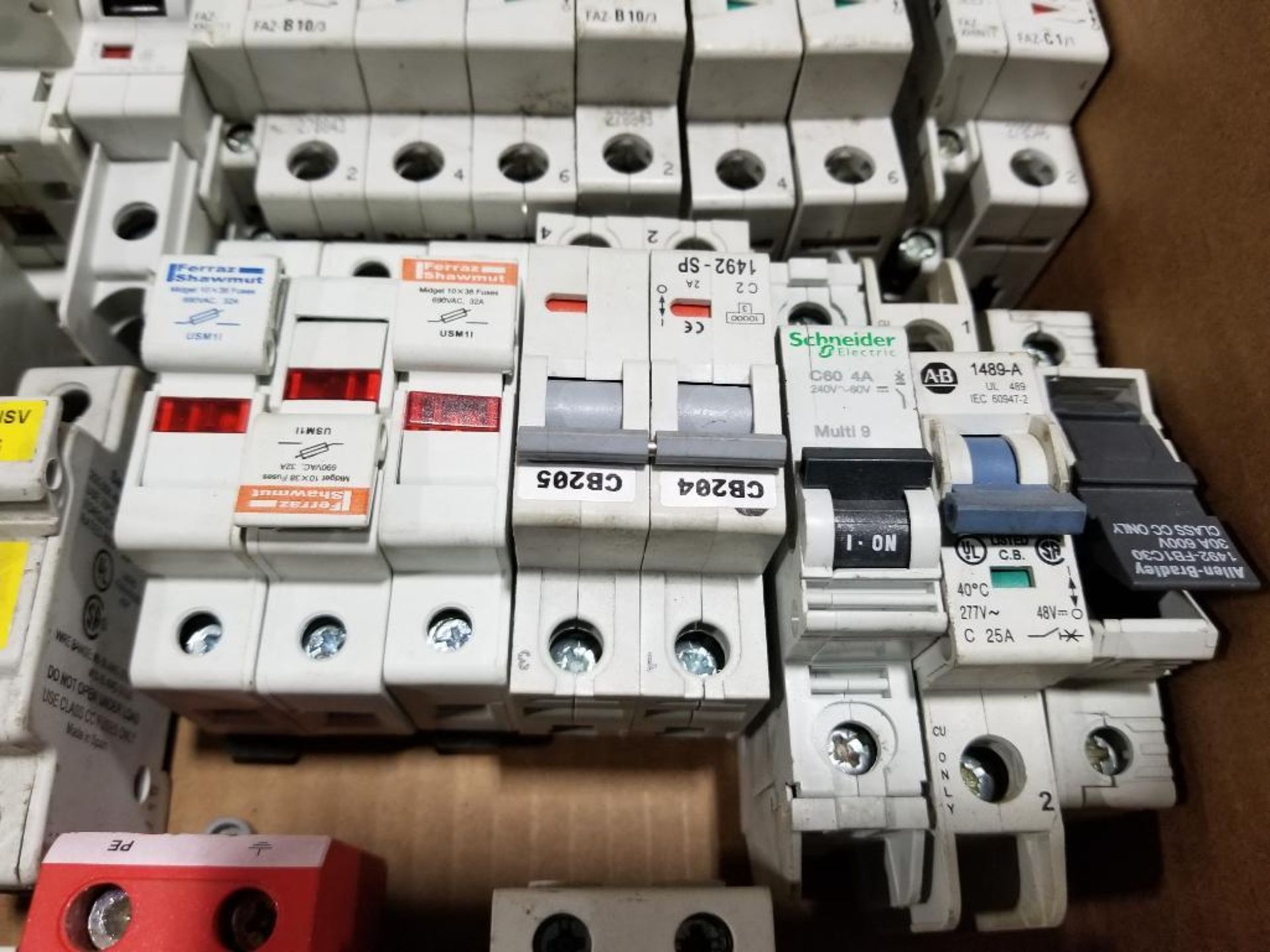 Large assortment of electrical and breakers. - Image 7 of 10