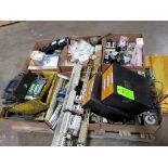 Pallet of assorted parts and electrical.