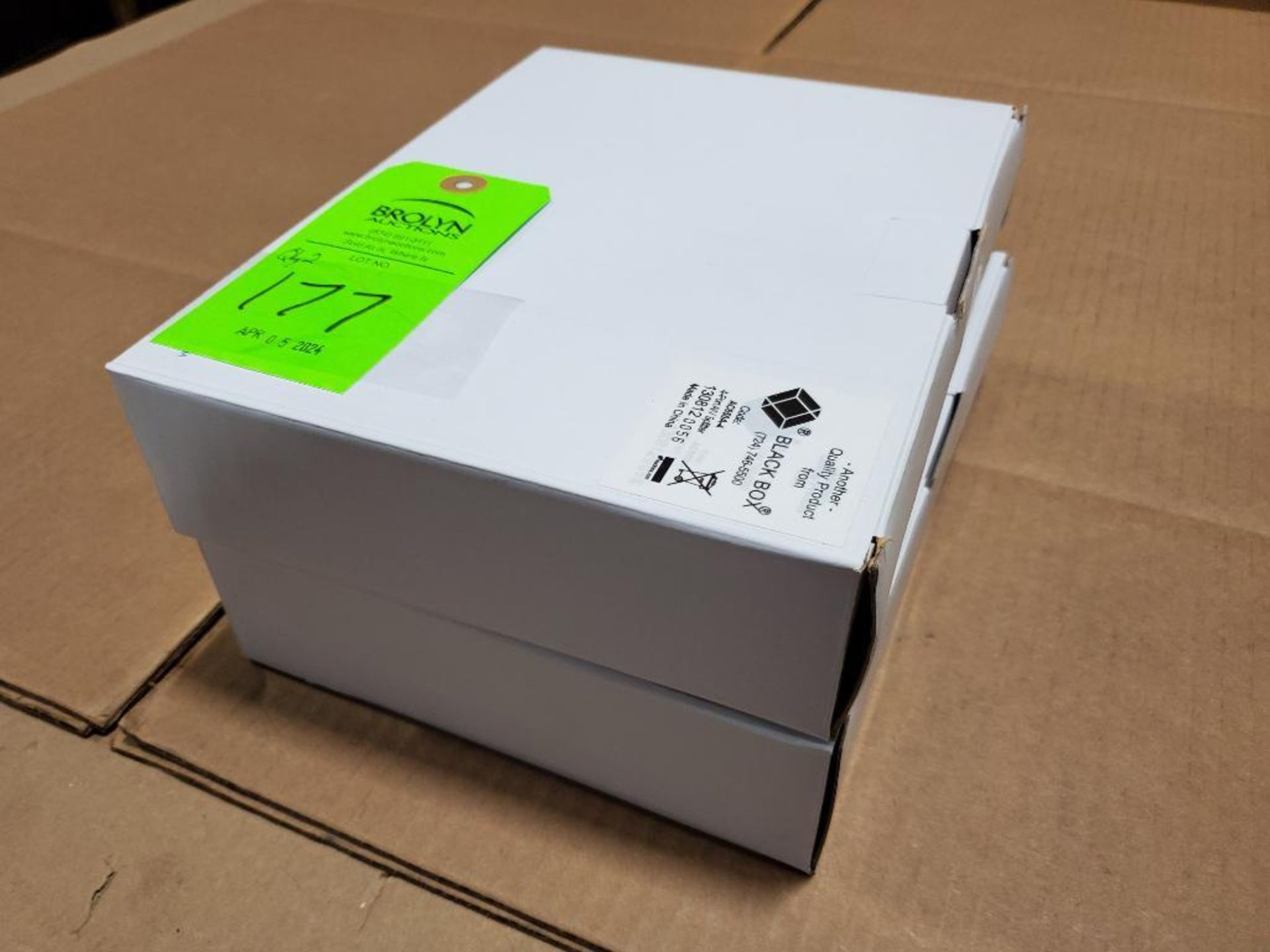 Qty 2 - Black Box 4-port A/V splitter. Part number AC650A-4.