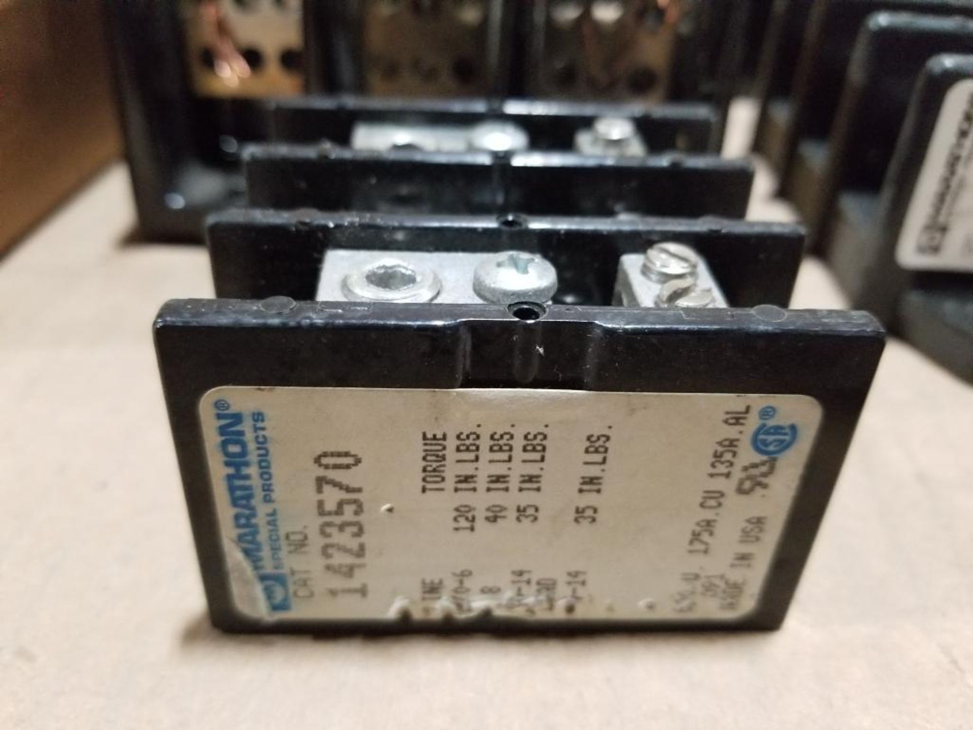 Assorted fuse holders, distribution lugs, and relays. - Image 10 of 15