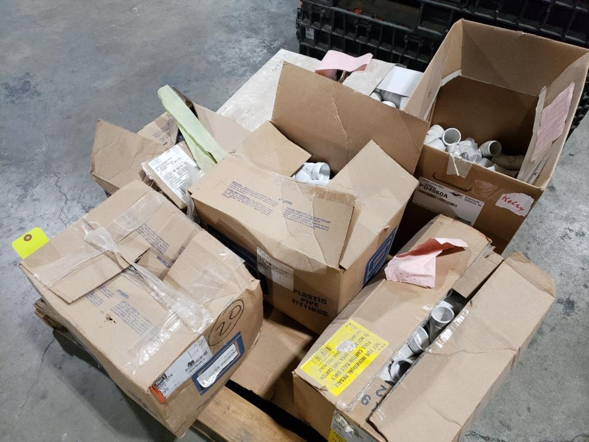 Pallet of assorted PVC fittings. - Image 10 of 10