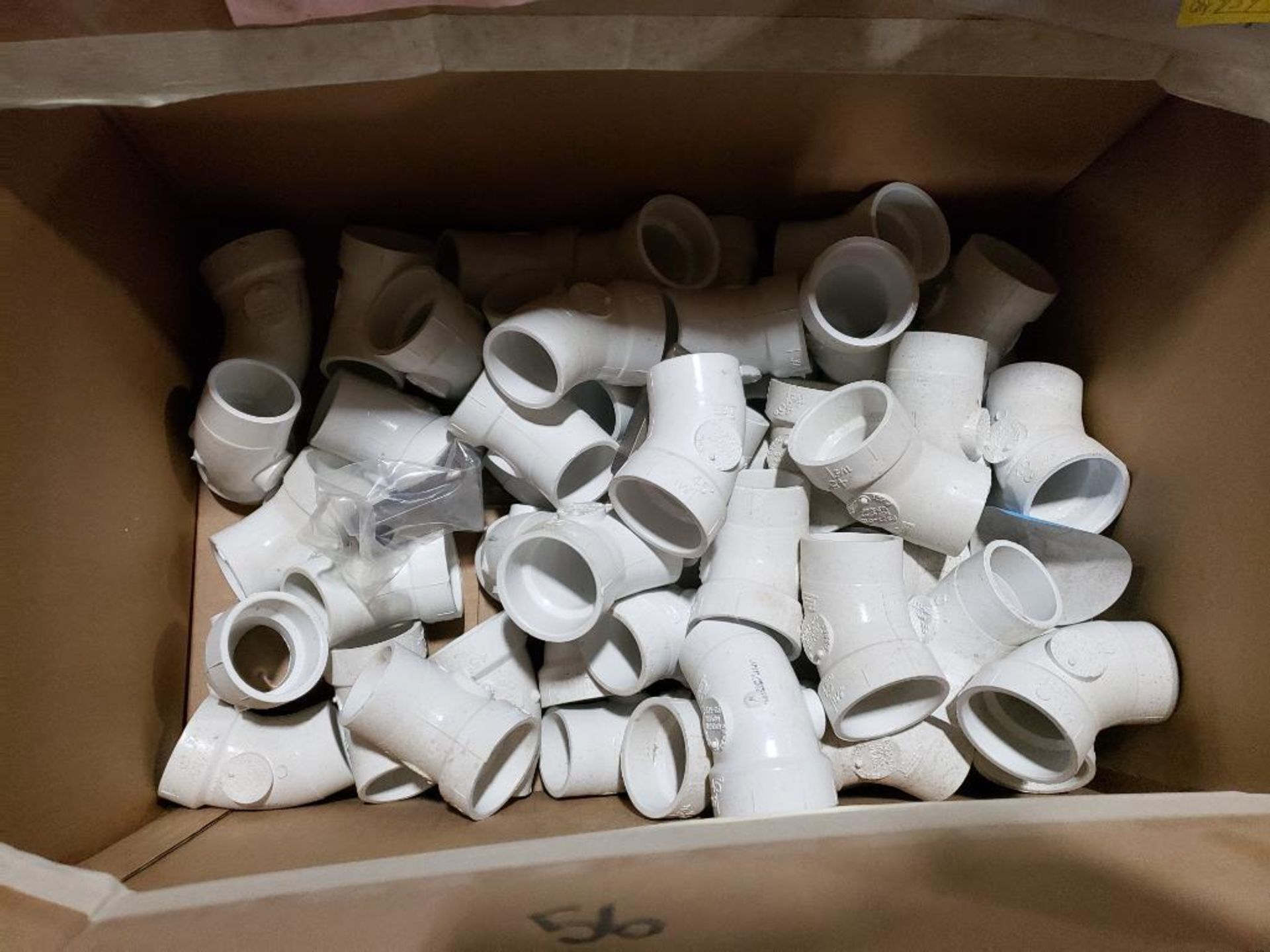 Pallet of assorted PVC fittings. - Image 5 of 10